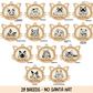 Personalised Cat Christmas Decorations | Wooden Cat Baubles