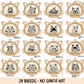 Personalised Cat Christmas Decorations | Wooden Cat Baubles