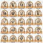 Personalised Dog Christmas Decorations | Wooden Dog Baubles
