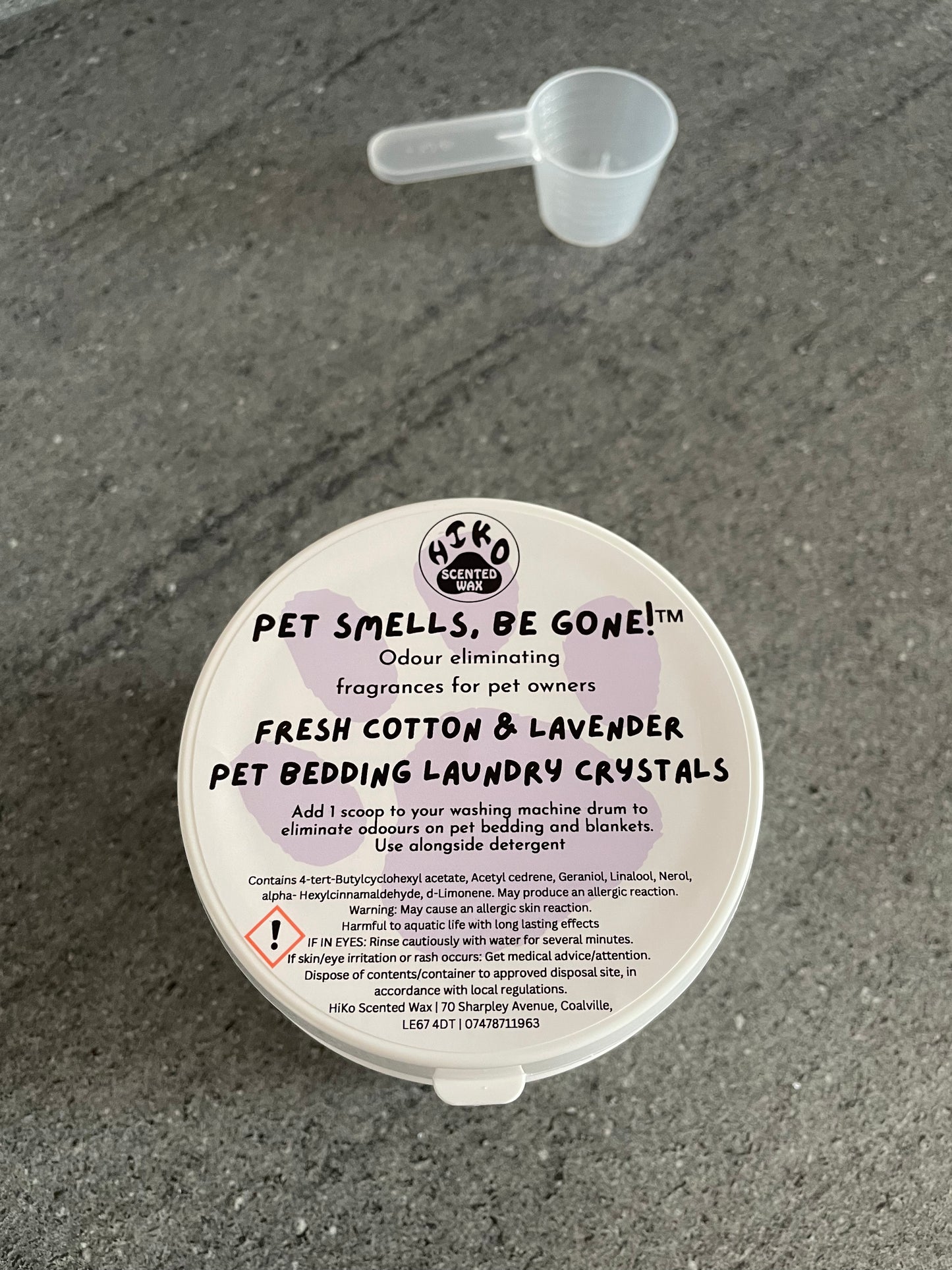 Pet Smells, Be Gone!™ Pet Bedding Laundry Crystals