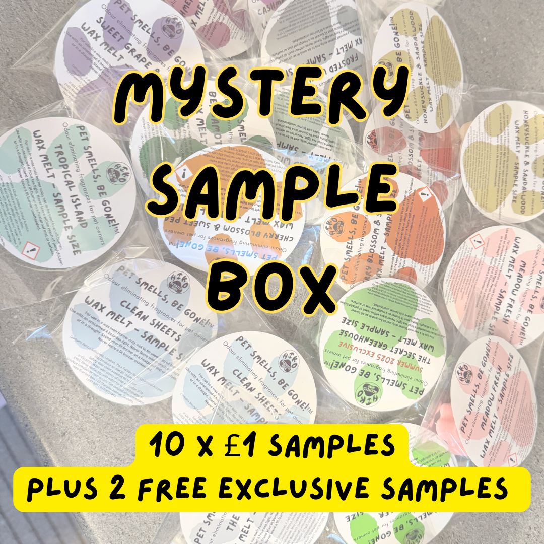 Mystery Wax Melt Sample Box – (10 Pet-Friendly Wax Melts + 2 FREE Exclusive Scents)