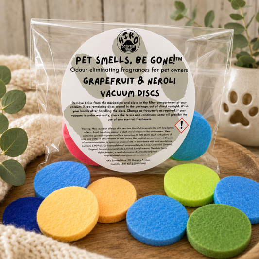Vacuum Discs – Pet-Friendly Odour Eliminator for Vacuums